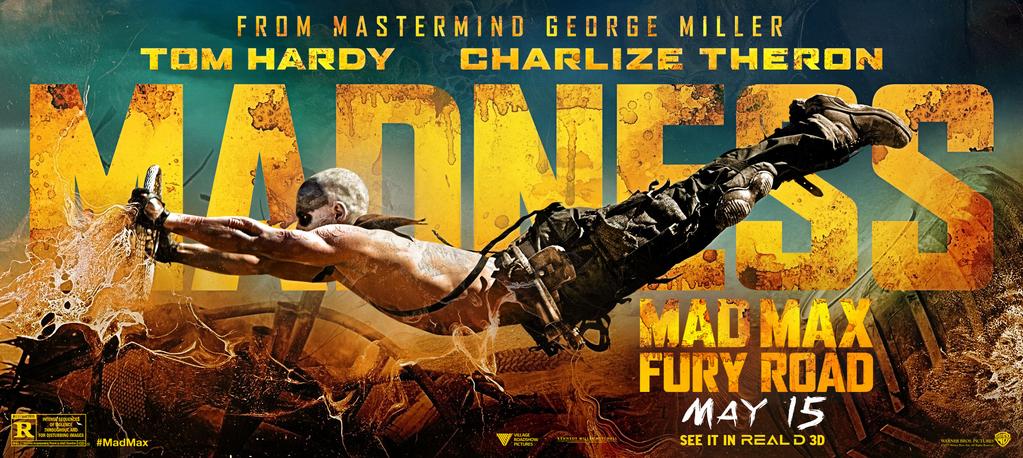 Mad Max Fury Road poster artwork